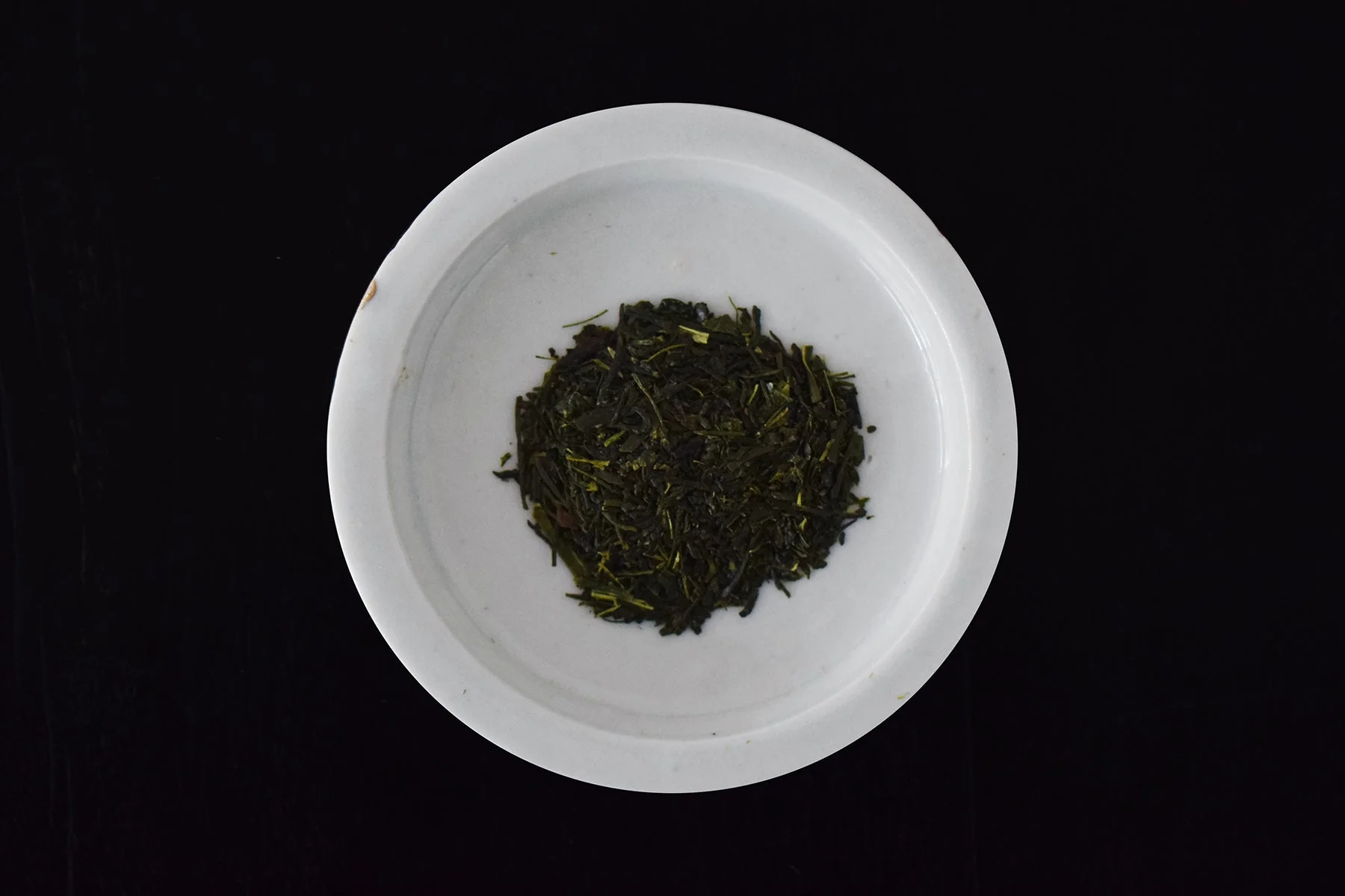 Deep steamed green tea